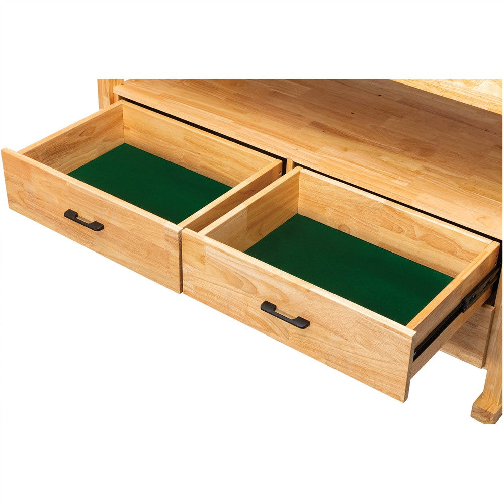 Grizzly T34089 - 84" 4-Drawer Butcher Block Workbench