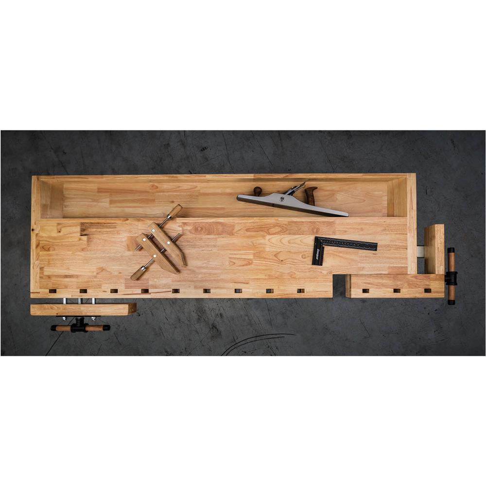 Grizzly T34091 - 80" 9-Drawer Euro-Style Butcher Block Workbench