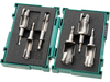 Grizzly PRO T34124 - 6 Pc. HSS Quick-Release Hex Shank Tenon Cutter Set