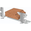 Grizzly T34188 - 1-1/2" Baseboard Bottom Knives, 2-Pk.