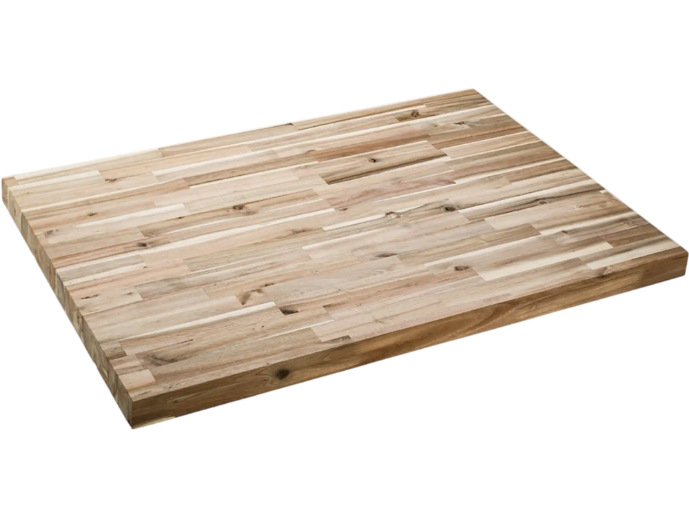 Grizzly T34219 - Acacia Butcher Block Workbench Top - Unfinished 1-3/4" x 24" x 36"