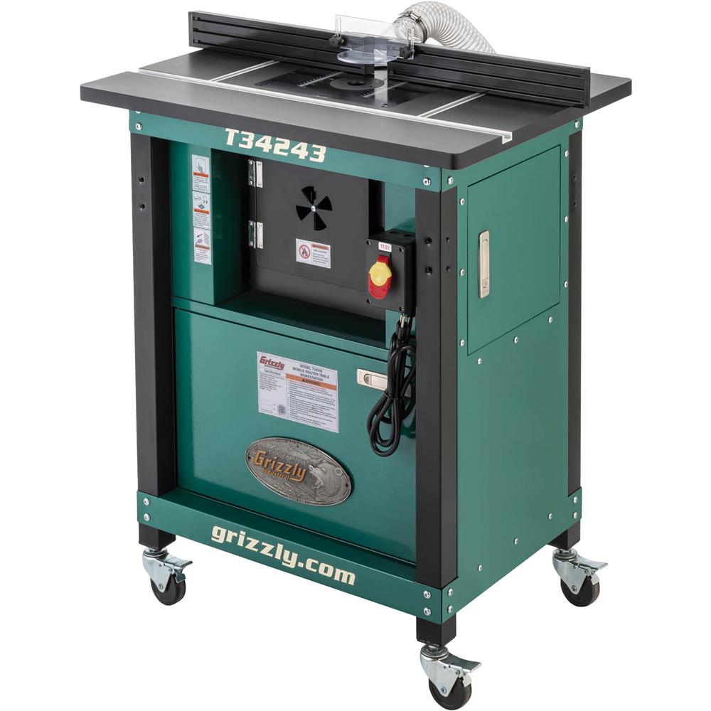 Grizzly T34243 - Mobile Router Table Workstation