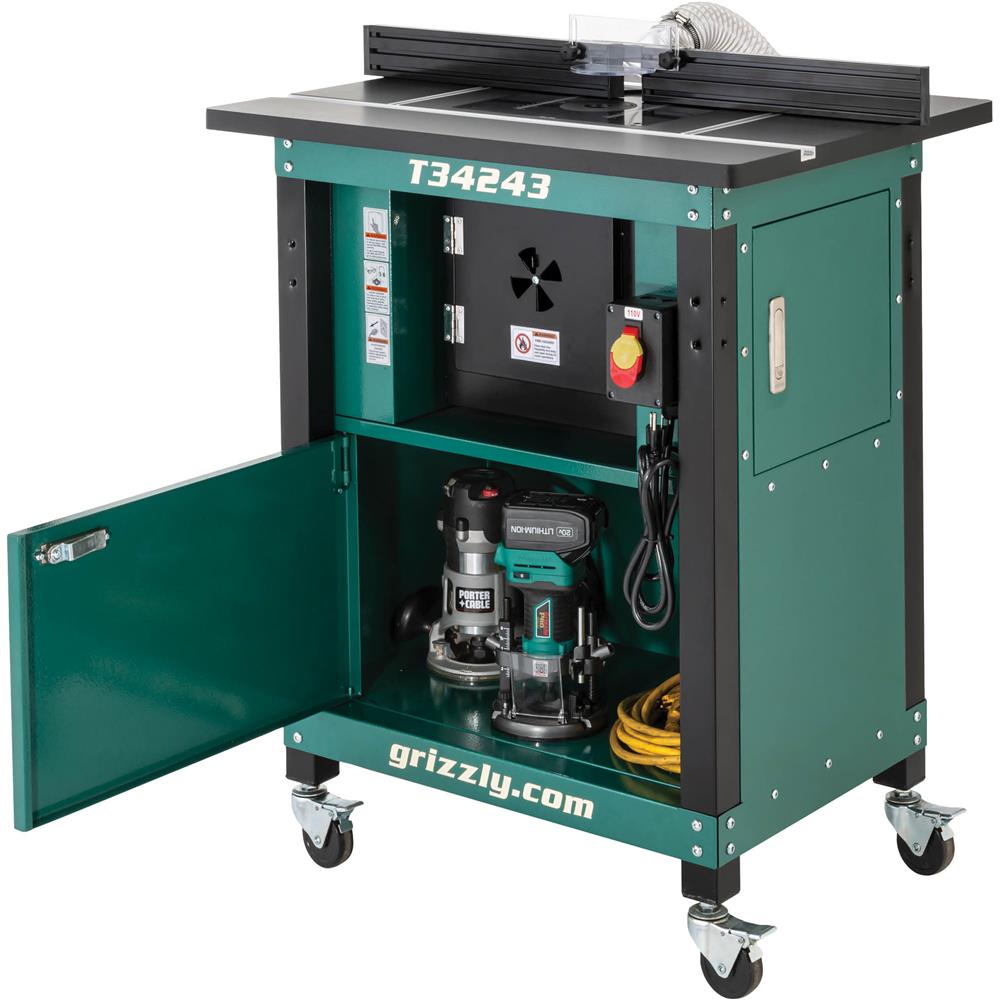 Grizzly T34243 - Mobile Router Table Workstation