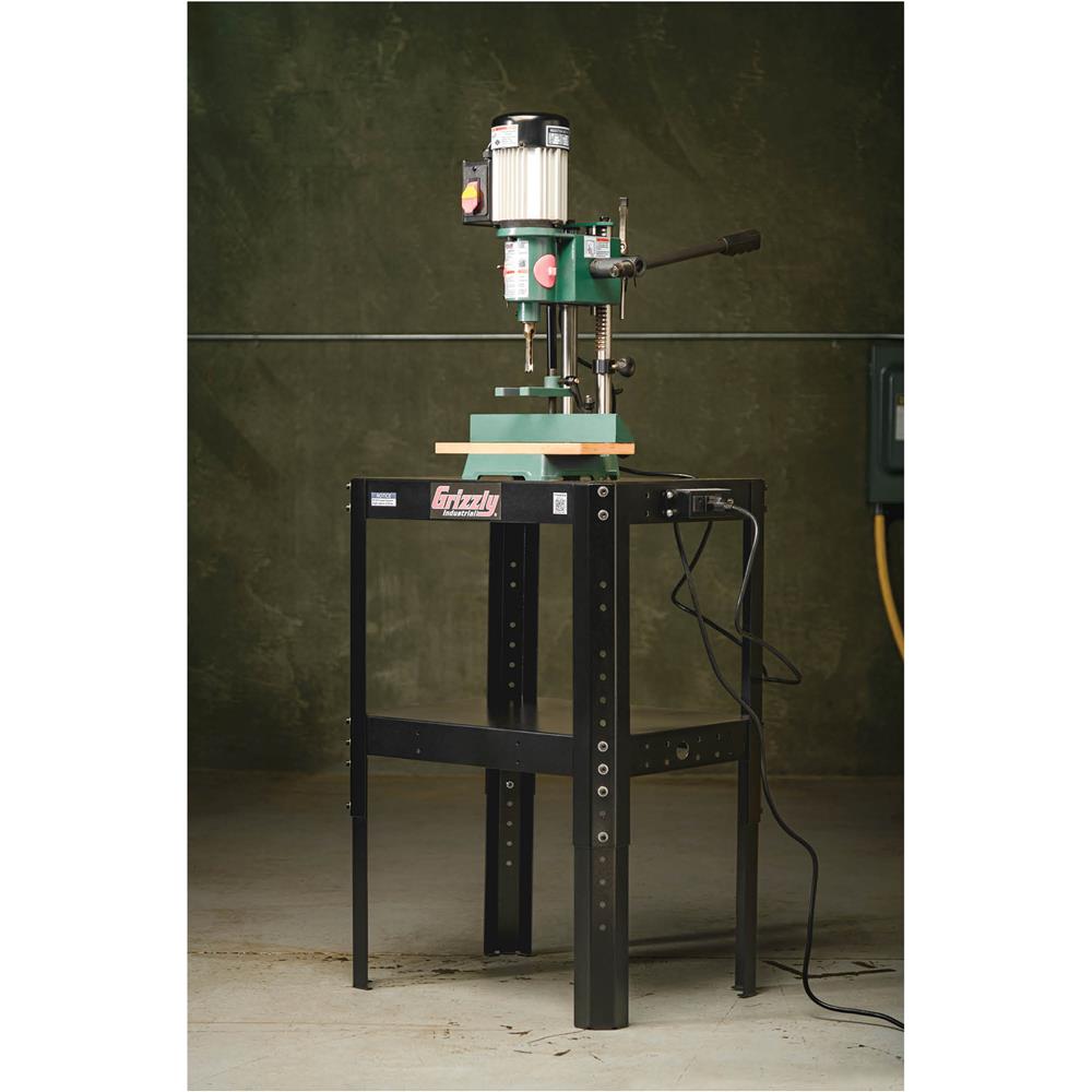 Grizzly T34244 - 24" x 18" Benchtop Machine Stand w/ Power Outlets