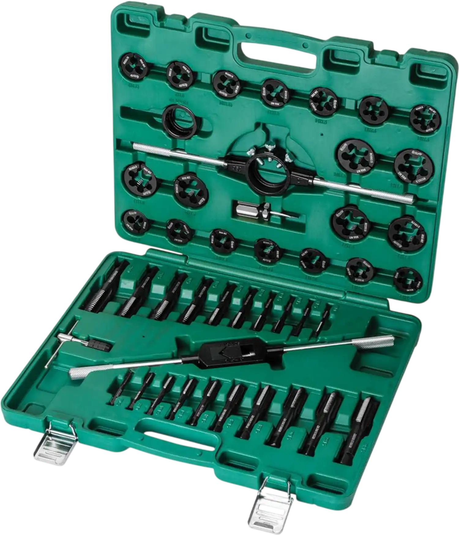 Grizzly T34297 Tap & Die Set Precision 45-Pc Metric M2 HSS New
