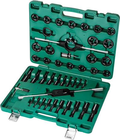 Grizzly T34297 Tap & Die Set Precision 45-Pc Metric M2 HSS New