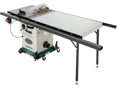 Grizzly T34358 Table Saw Fence Extension Table Kit w/ Long Rails for G0899 New