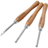 Grizzly PRO T34363 - Pen Turning Tool Set with Carbide Insert, 3-Pc.