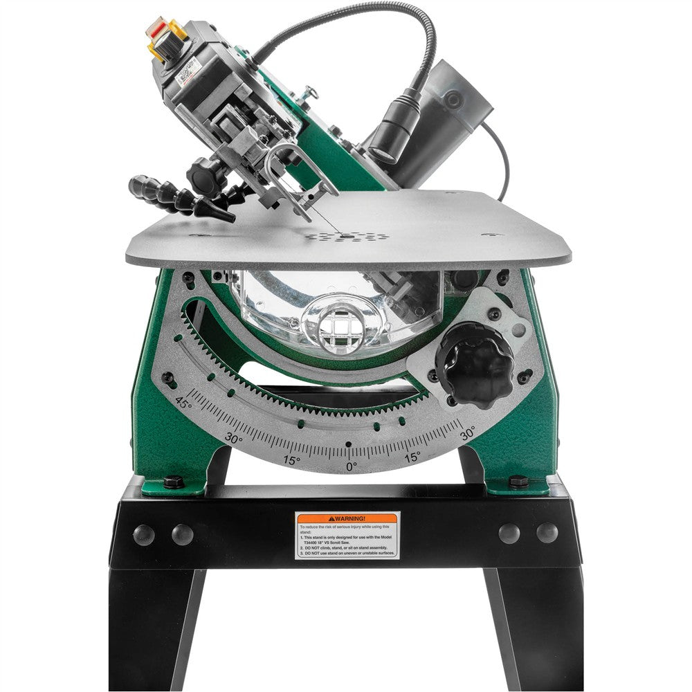 Grizzly T34400 - 18" Variable-Speed Scroll Saw with Stand