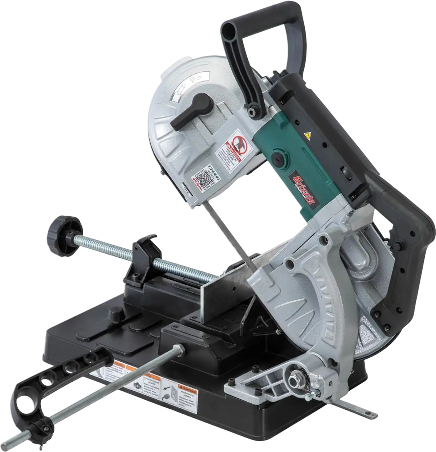 Grizzly T34441 Horizontal Metal Bandsaw 4-1/2