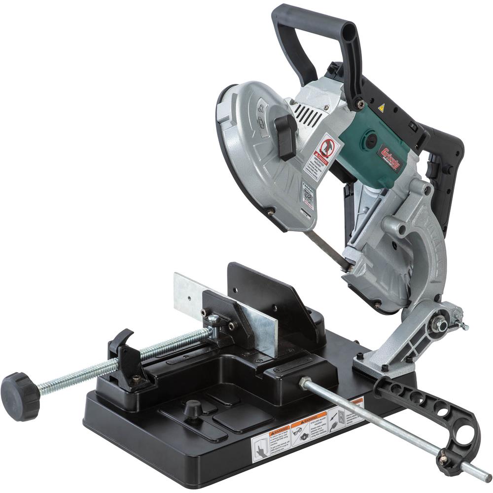 Grizzly T34441 - 4-1/2" Portable Metal-Cutting Bandsaw with Stand