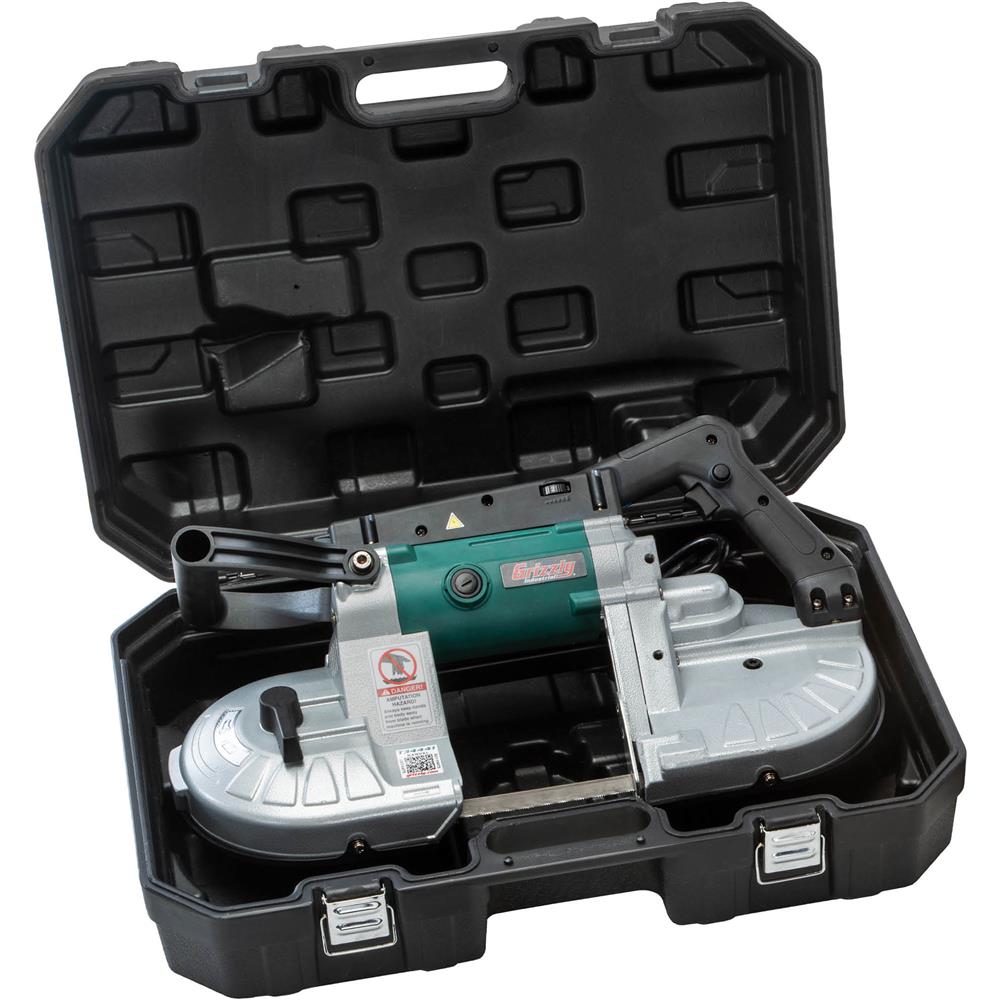 Grizzly T34441 - 4-1/2" Portable Metal-Cutting Bandsaw with Stand