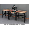 Grizzly T34445 - 3-Pc. Miter Saw Workstation with Butcher Block Top