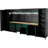 Grizzly PRO T34536 - 10-Pc. 15 Drawer 8 Cabinet Modular Cabinet Set