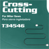 Grizzly PRO T34546 - 10" x 5/8" 80T ATB Crosscut Saw Blade