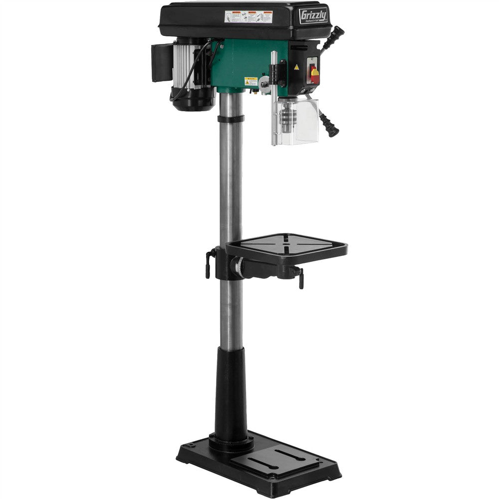 Grizzly T34610 - 17" Floor Drill Press w/ LED & Laser Guide