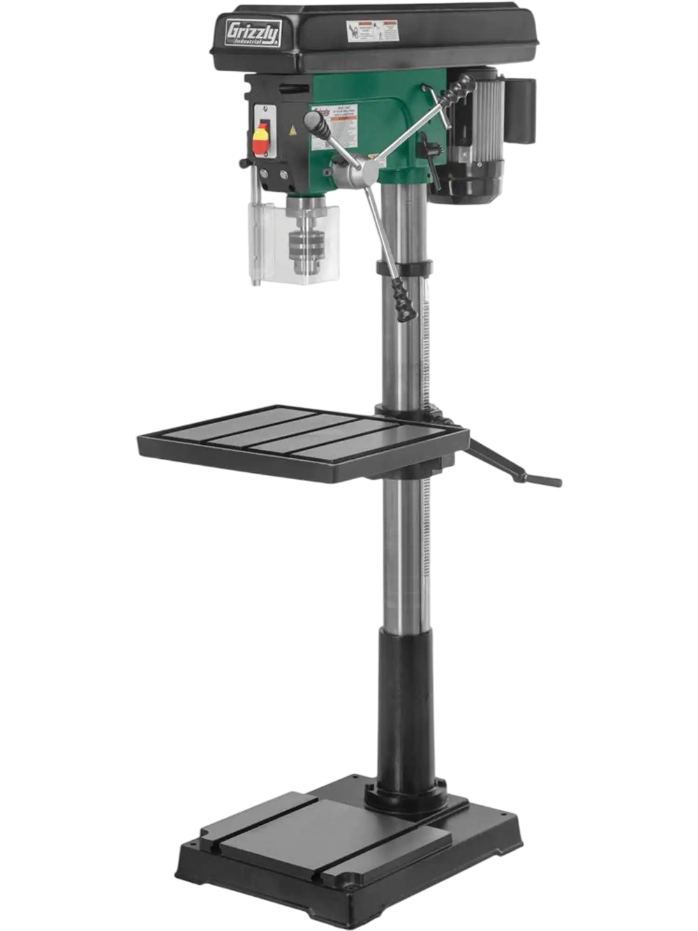 Grizzly T34611 - 20" Floor Drill Press w/ LED & Laser Guide