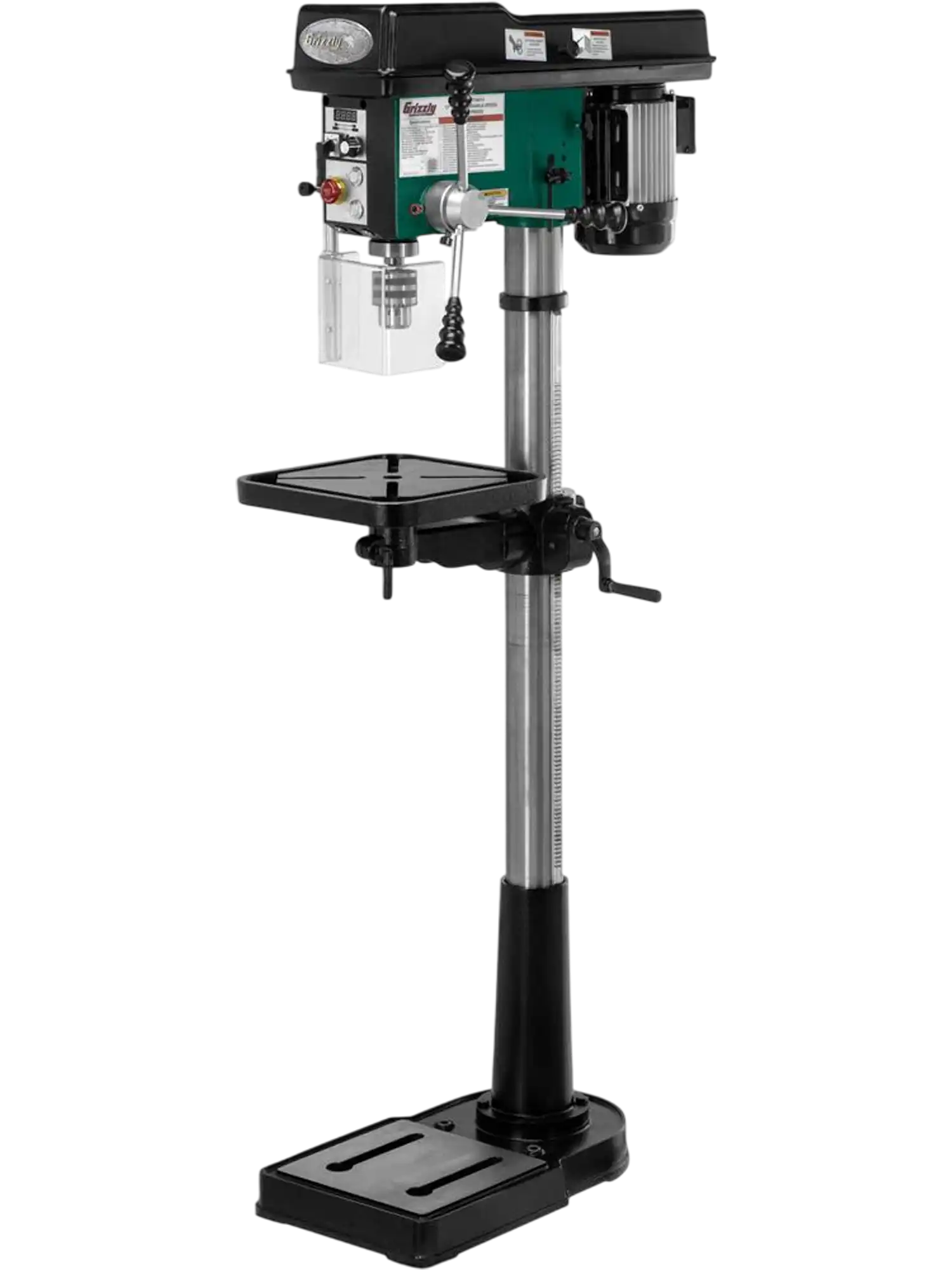 Grizzly T34614 Floor Variable-Speed Drill Press 17