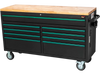 Grizzly PRO T34621 - 61" 9-Drawer Tool Cabinet w/ Outlets