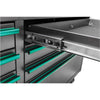 Grizzly PRO T34622 - 72" 15-Drawer Tool Cabinet w/ Outlets