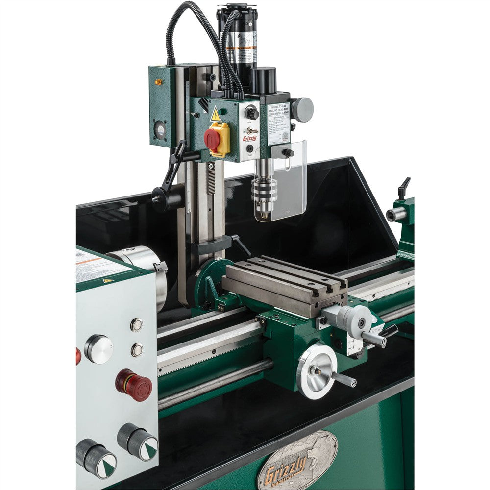 Grizzly T34744 - 10" x 30" Variable-Speed Combination Lathe/Mill