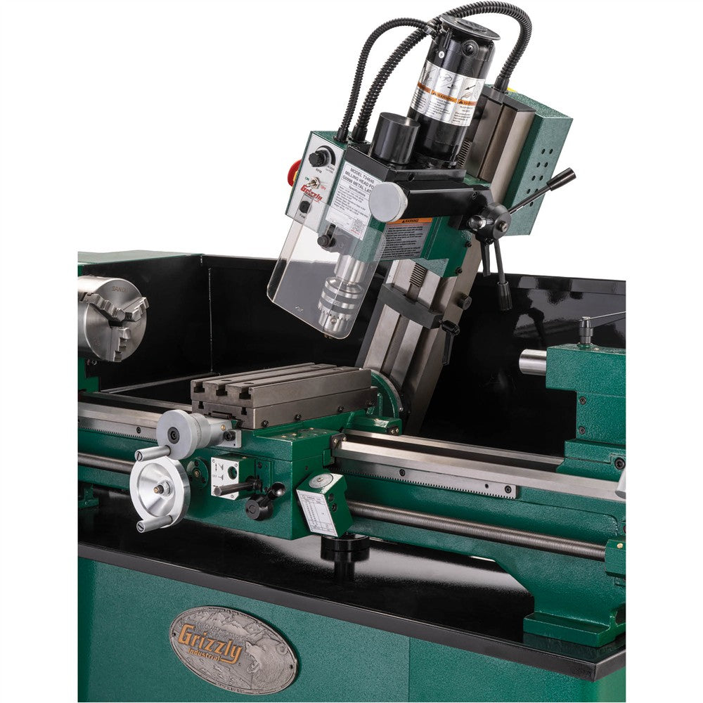 Grizzly T34744 - 10" x 30" Variable-Speed Combination Lathe/Mill
