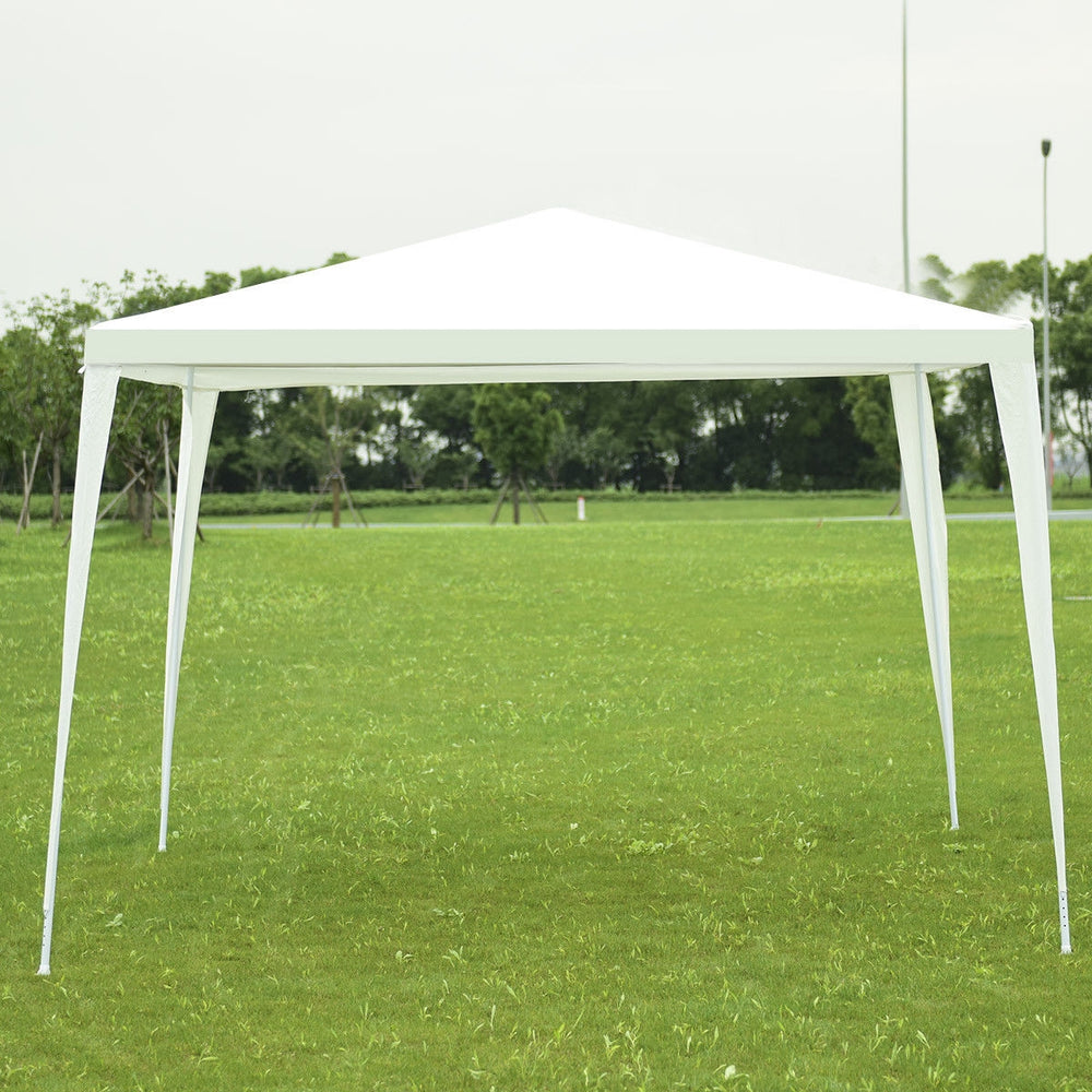 10 x 10 feet outdoor wedding canopy tent with a durable waterproof cover, perfect for backyard events and parties.