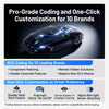 TOPDON ONE Plus providing ECU coding and one-click customization functions for supported vehicle brands