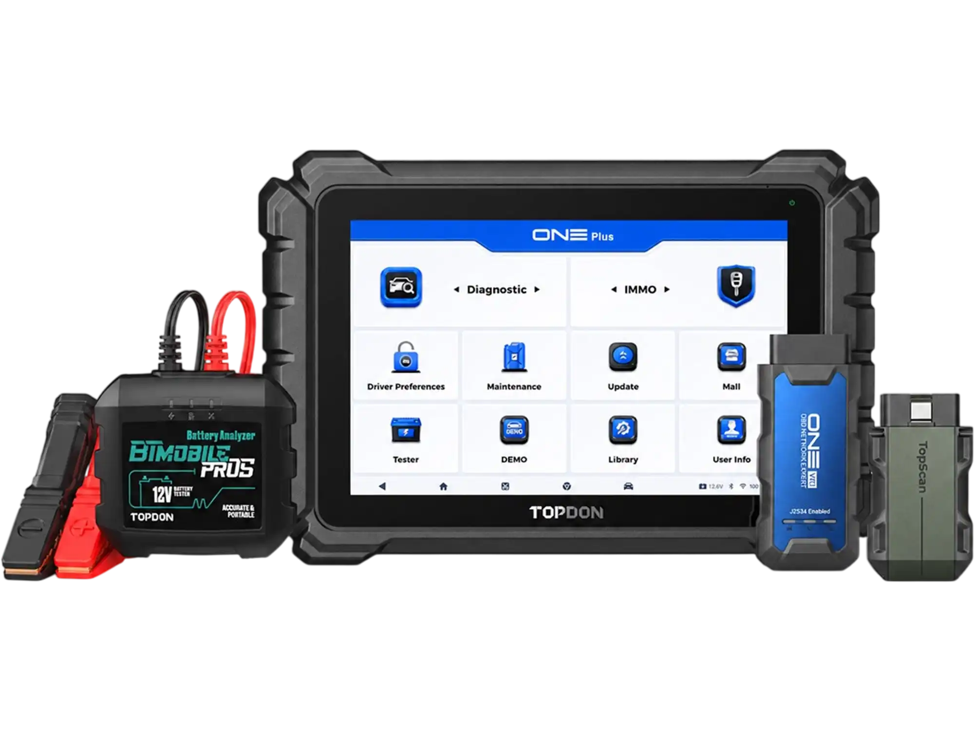 Topdon ONE Plus Automotive Diagnostic Tool 10.1
