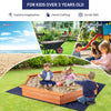 Hexagon wooden cedar sand box with seat boards for kids over 3 years, perfect for backyard play and imagination.