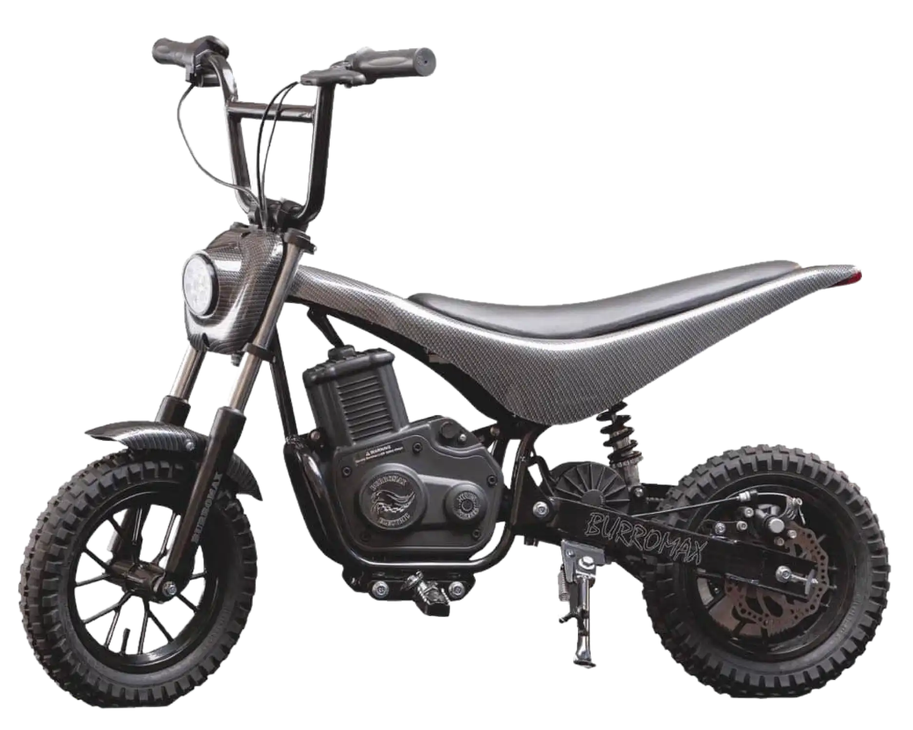 Burromax TT350R 24V 350W Kids Off Road Electric Ride On Mini Pocket Dirt Bike Black New