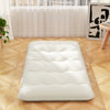 Queen/King/Twin/Full Futon Mattress Floor Sleeping Pad with Washable Cover Beige-Twin Size - Gallery View 1 of 10