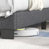 Twin/Full/Queen Size Upholstered Platform Bed with Button Tufted Headboard-Queen Size - Gallery View 1 of 6