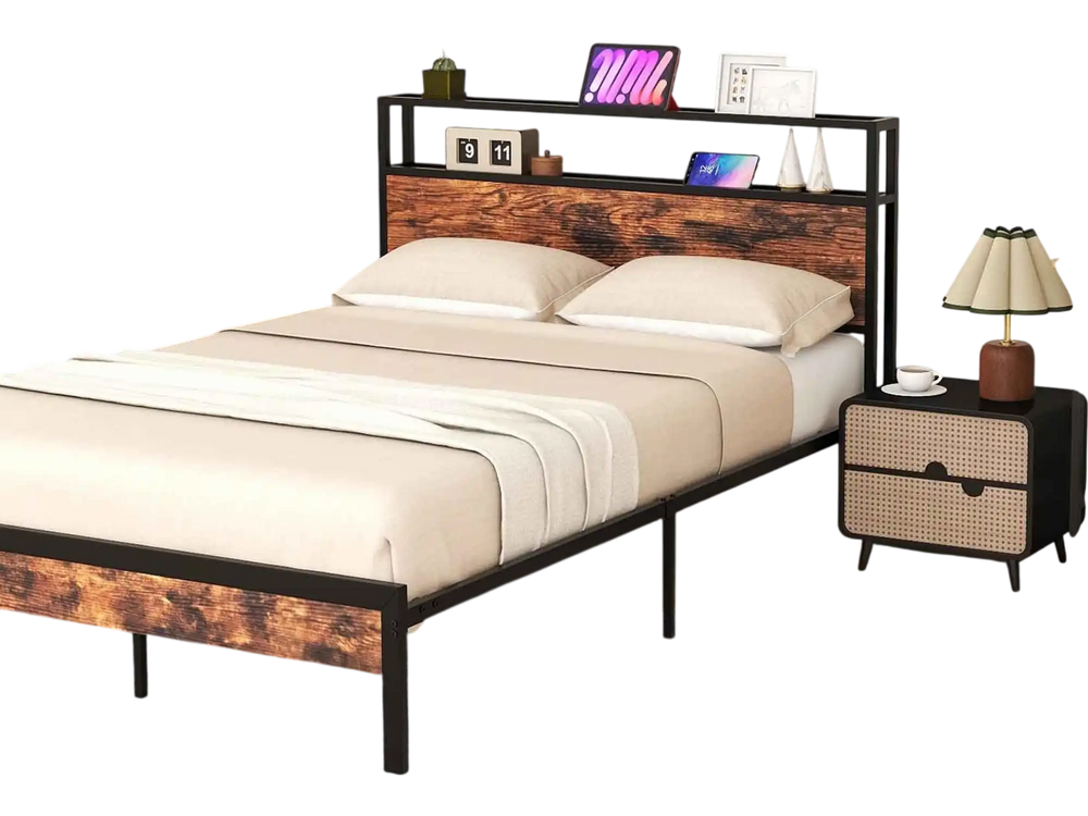 4-Piece Modern Home Office & Bedroom Set