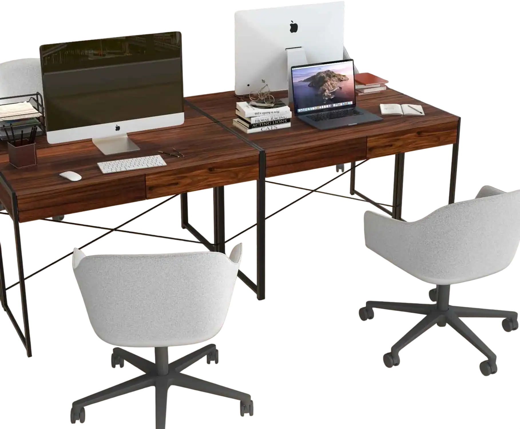 Costway Home Office Desk Storage Cabinet Bundle 32295453 New
