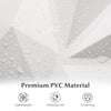 Close-up of 3D PVC wall panel texture, lightweight and waterproof, ideal for DIY interior decoration in various spaces.