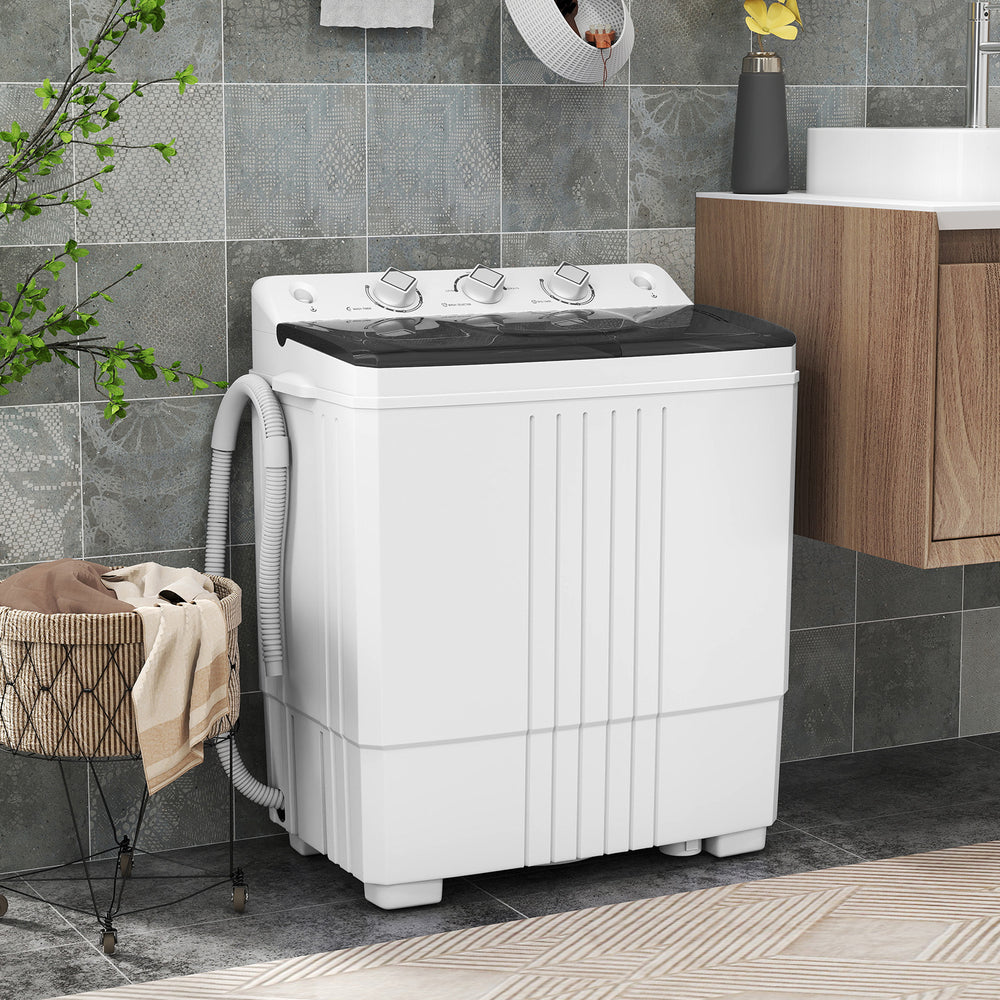 Portable Washing Machine for Dorms and Apartment-Black - Gallery View 1 of 10