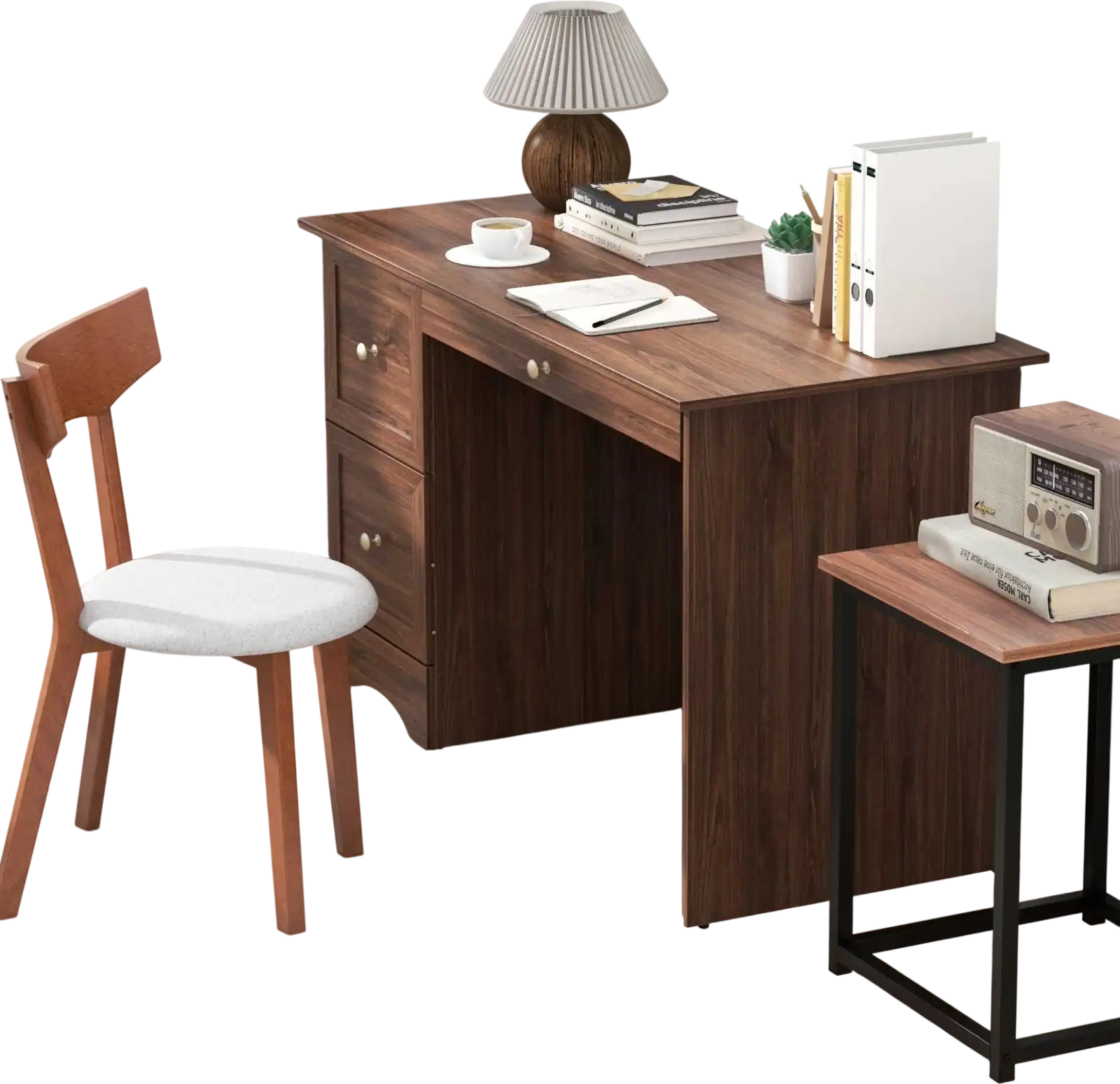 Costway Modern Furniture Set Dining Chairs Computer Desk Coffee Tables 69307800 New