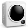 Electric tumble dryer with simple controls, 1700W power, and clear indicators for easy laundry drying.
