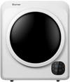 Electric tumble dryer with simple controls and clear indicators, designed for easy laundry drying in any home.