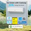 SEERXtreme Series 24000 BTU mini split heat pump with 25 SEER2, WiFi enabled, energy-efficient R32 refrigerant for.