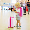 2 Pieces Kids Carry-on Luggage Set with 12 Inch Backpack-Navy - Gallery View 1 of 10
