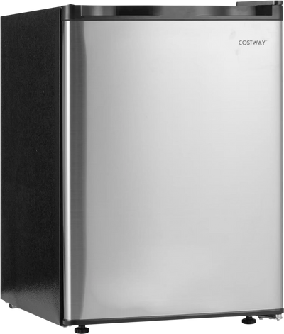 Costway 2.1 Cu.Ft Small Freezer Reversible Single Door Energy Saving 82189684 New