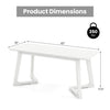 Dimensions of the entryway bench, 42"x16", supporting up to 350 lbs, ideal for shoe storage and versatile use.