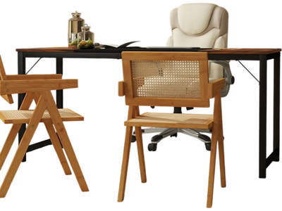 Costway All-in-One Home Office Furniture Bundle Desk Chair Bookshelf Accent Chairs 14208317 New