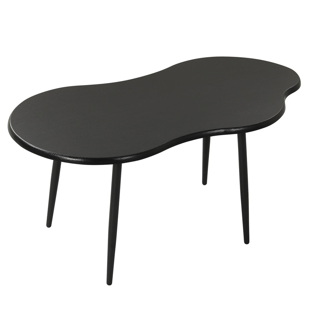 Cloud shape coffee table with smooth surface and rounded edges, ideal for adding elegance to any living space.