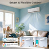 X-Pro 27000 BTU mini split AC with heat pump, featuring smart control and energy-efficient design for two zones.