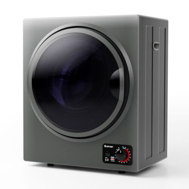 Compact washer and dryer combo with see-through window and wall-mount design, perfect for efficient laundry in small.
