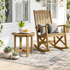 HIPS Adirondack Side Table with Weather-Resistant and Waterproof Top-Coffee - Gallery View 1 of 10