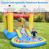 Kids Water Park Wet Dry features a colorful splash pool and water slide, perfect for safe outdoor fun and imaginative play.